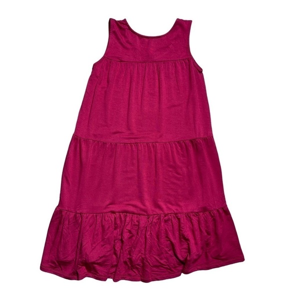 Chelsea & Theodore Magenta Sleeveless Casual Dress XS - Picture 6 of 7